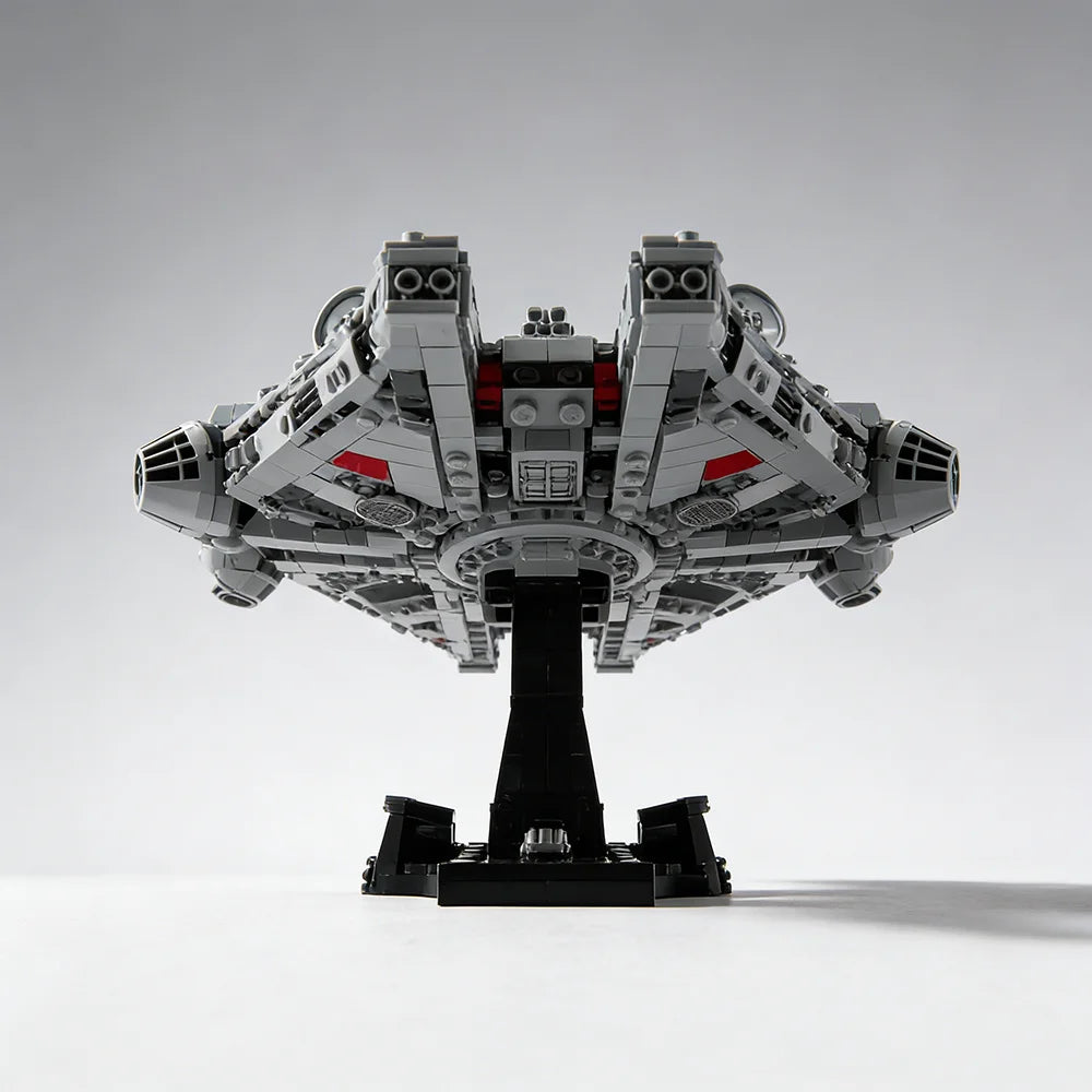MOC Falcon Starship Build – 921 Pieces