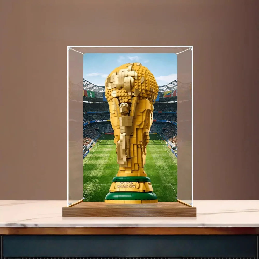 Premium Display Case for LEGO 43020 World Cup Trophy