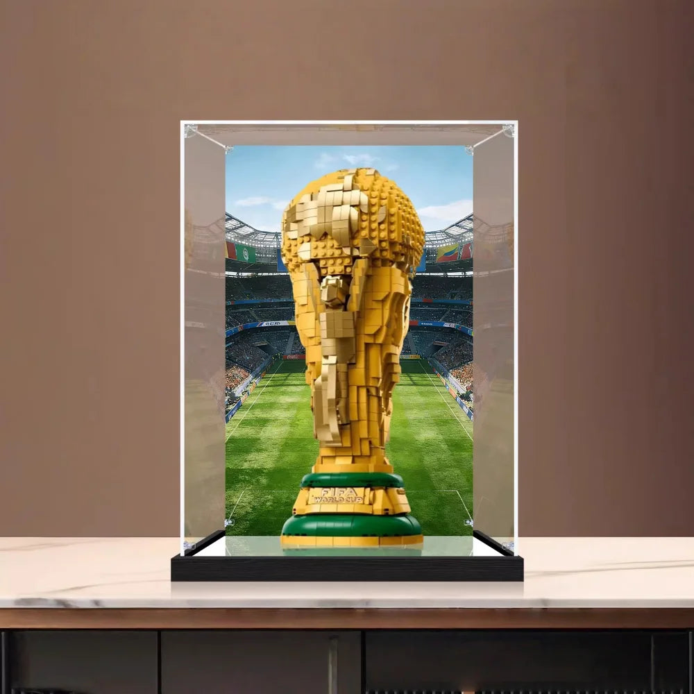 Premium Display Case for LEGO 43020 World Cup Trophy